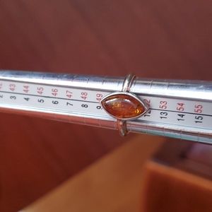 Baltic Amber Ring